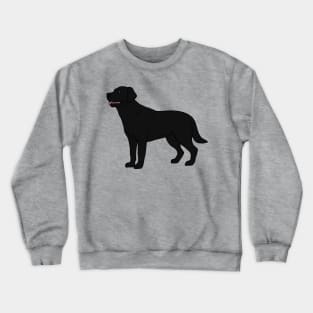 Black Labrador Retriever Crewneck Sweatshirt